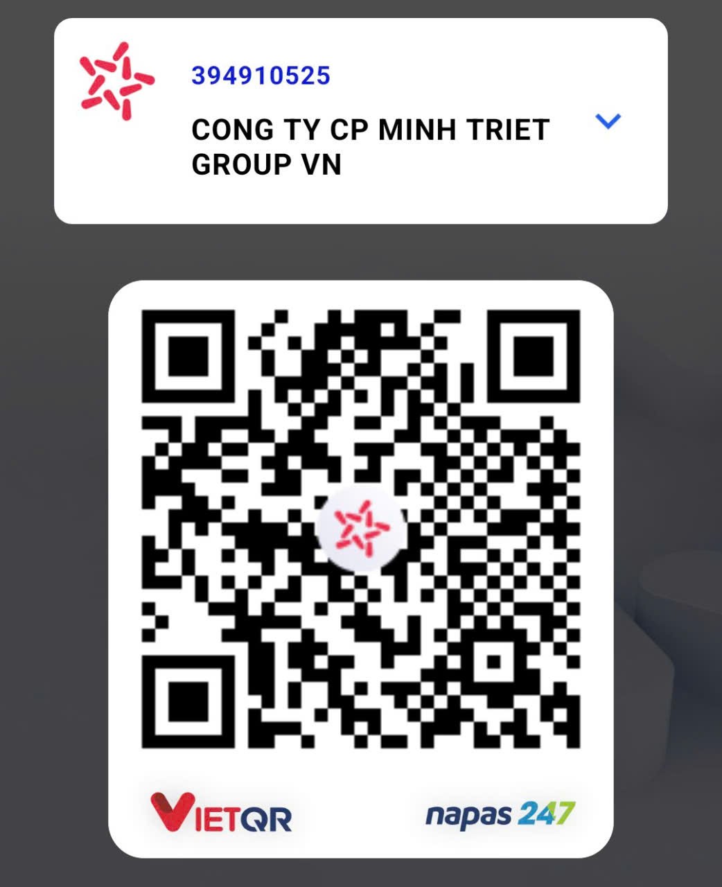 QR thanh toán đăng ký chương trình
